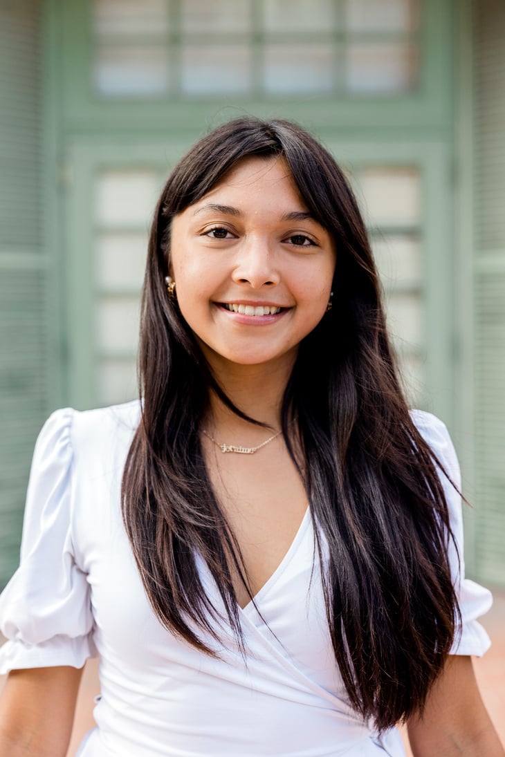 Portrait of Young Woman Outdoors